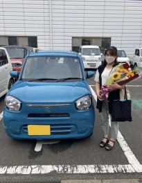 Ｉ様アルトご納車です！